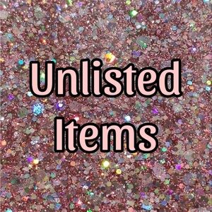 Unlisted Items. For My Live Posh Show!